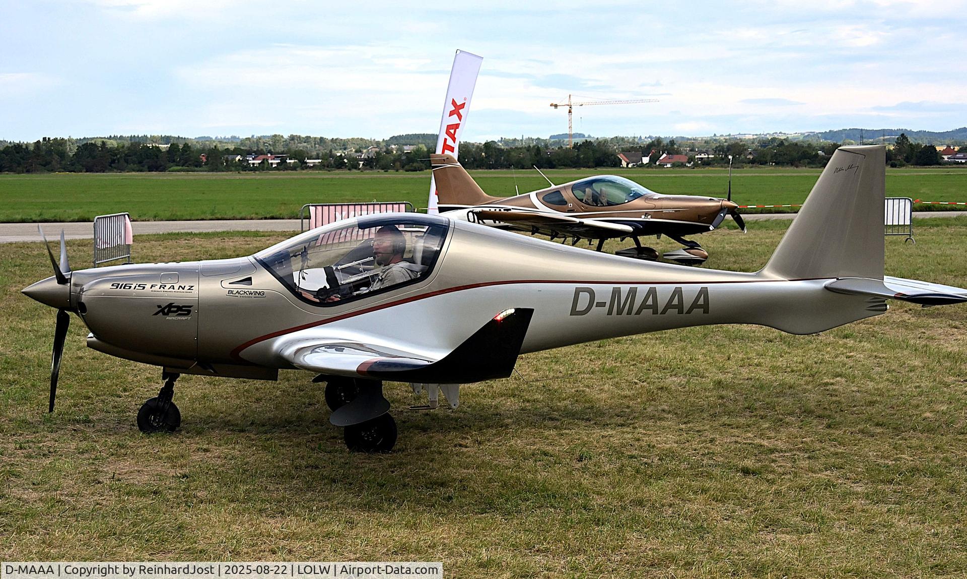 D-MAAA, BlackWing BW 650 C/N 035, Visiting the Rotax Days 2025 at Wels (LOLW), Austria