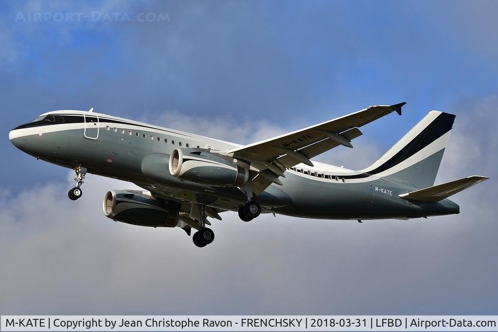 M-KATE, 2010 Airbus ACJ319 (A319-133/CJ) C/N 4151, now is T7-BOSS