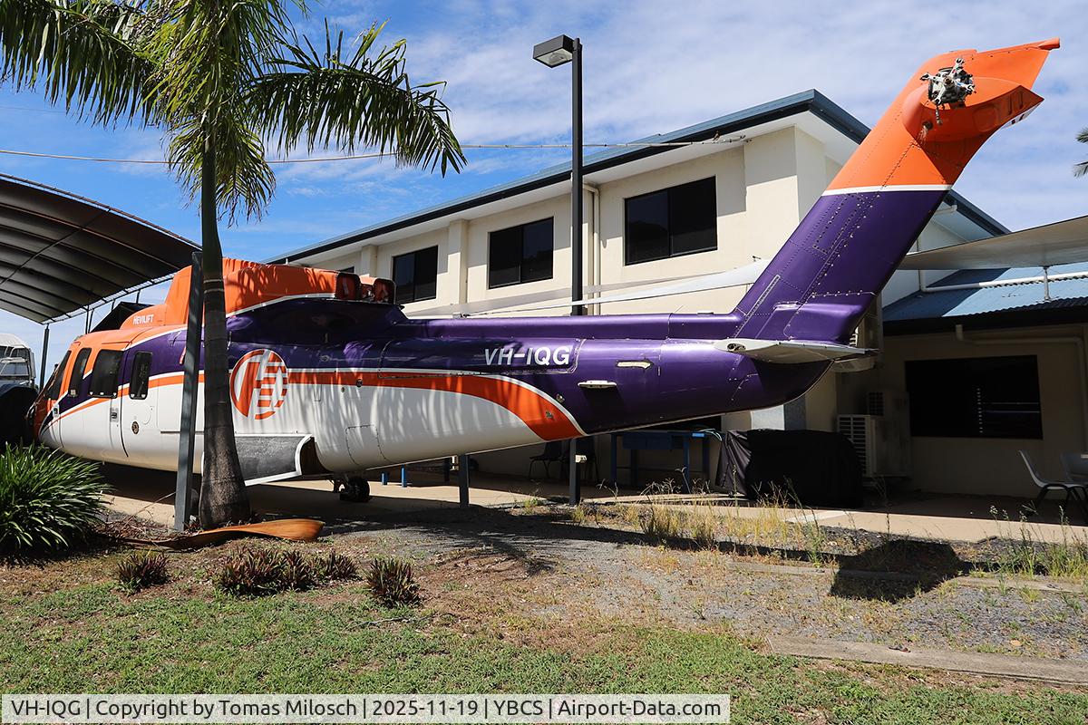 VH-IQG, 1993 Sikorsky S-76C C/N 760408, Cairns Airport CNS
