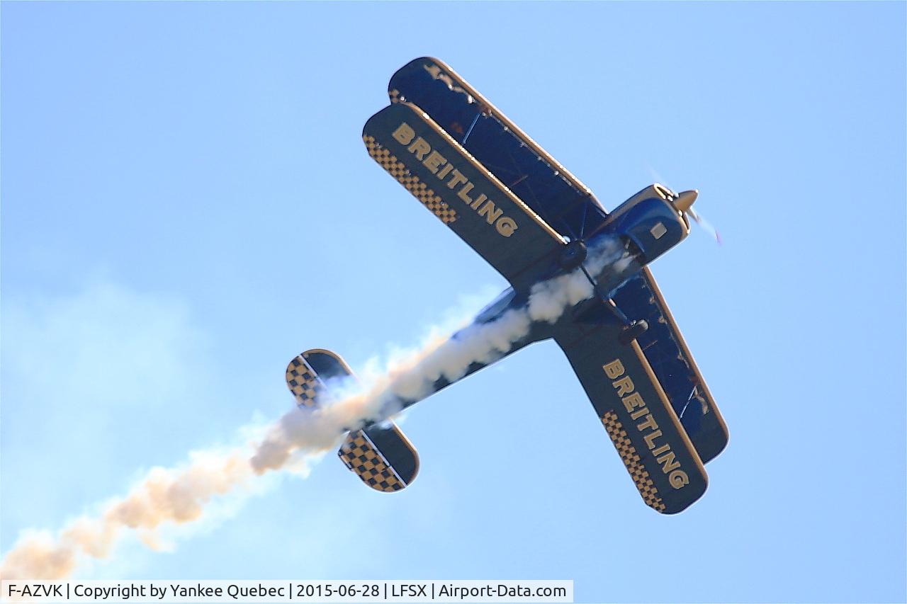 F-AZVK, 1935 Bucker Bu-131 Jungmann C/N 27, Bücker Bu 131B Jungmann, On display, Luxeuil-St Sauveur Air Base 116 (LFSX)