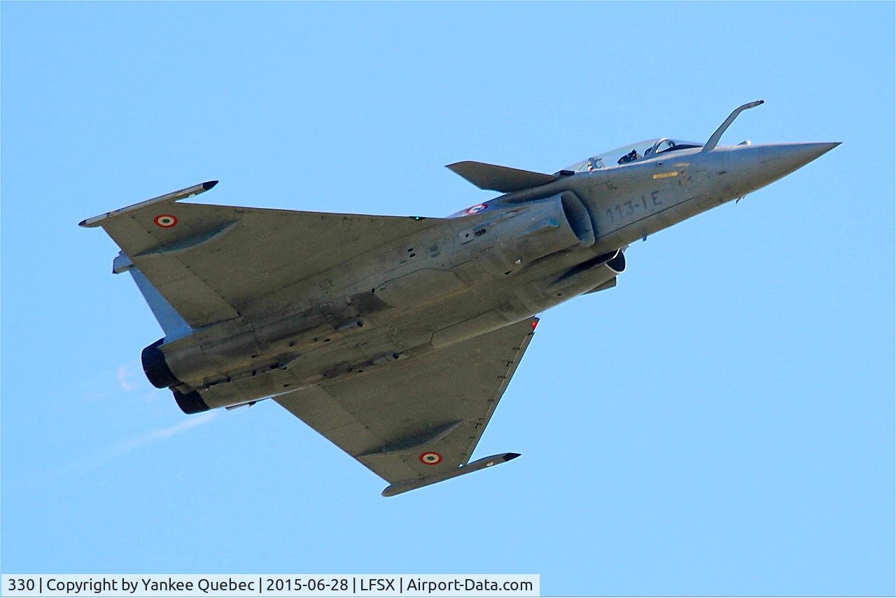 330, 2008 Dassault Rafale B C/N 330, Dassault Rafale B (113-IE), On display, Luxeuil-St Sauveur Air Base 116 (LFSX)