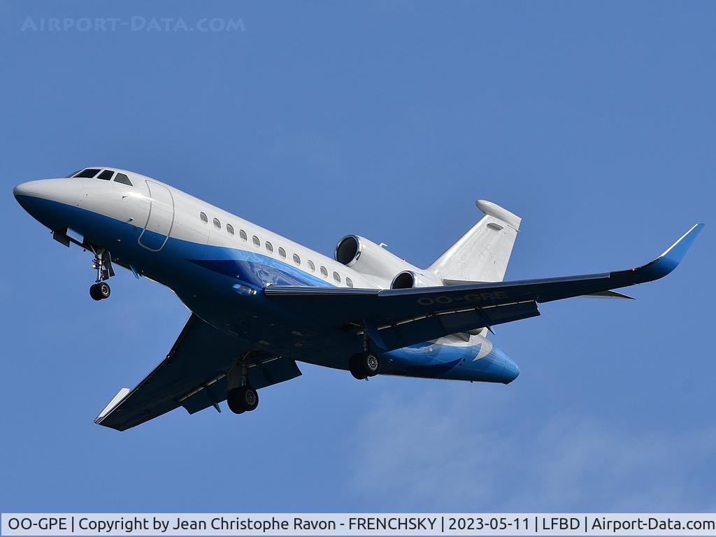 OO-GPE, 2012 Dassault Falcon 900LX C/N 252, Abelag Aviation