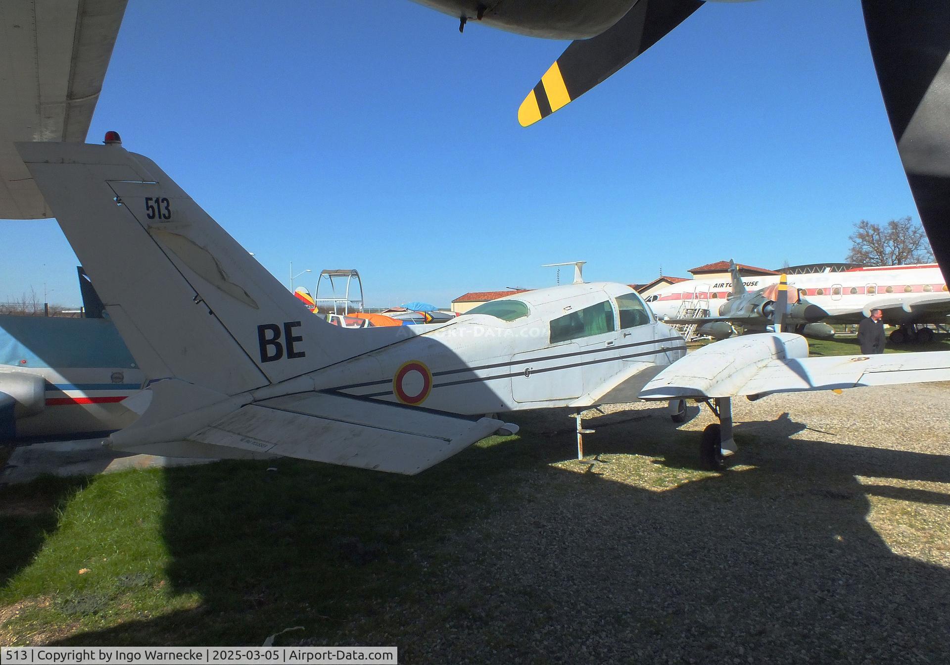 513, 1972 Cessna 310Q C/N 310Q0513, Cessna 310Q at the Ailes Anciennes Toulouse Museum, Blagnac