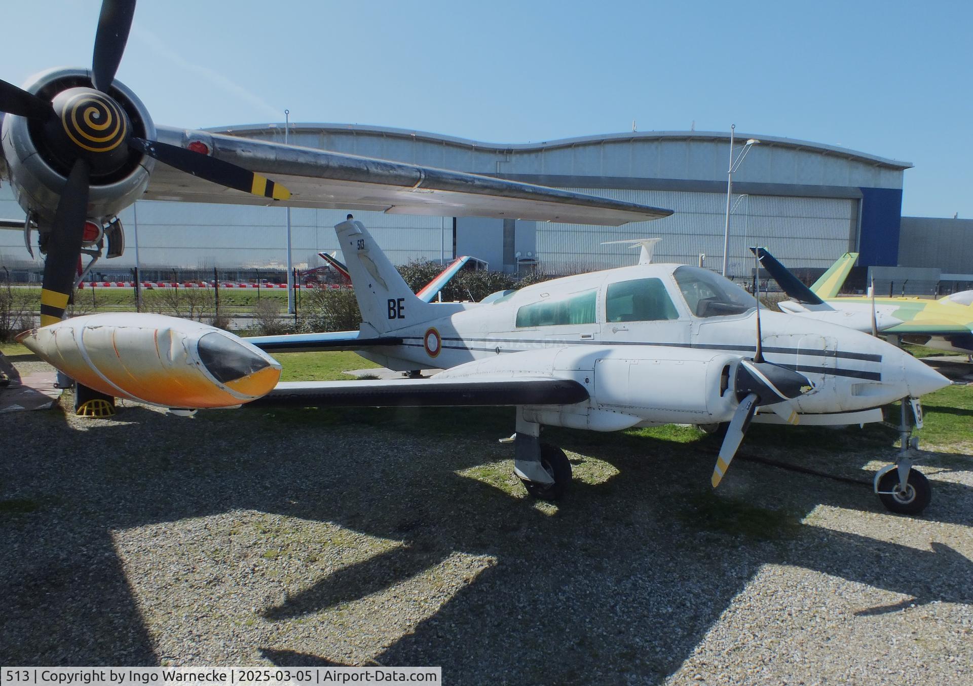 513, 1972 Cessna 310Q C/N 310Q0513, Cessna 310Q at the Ailes Anciennes Toulouse Museum, Blagnac