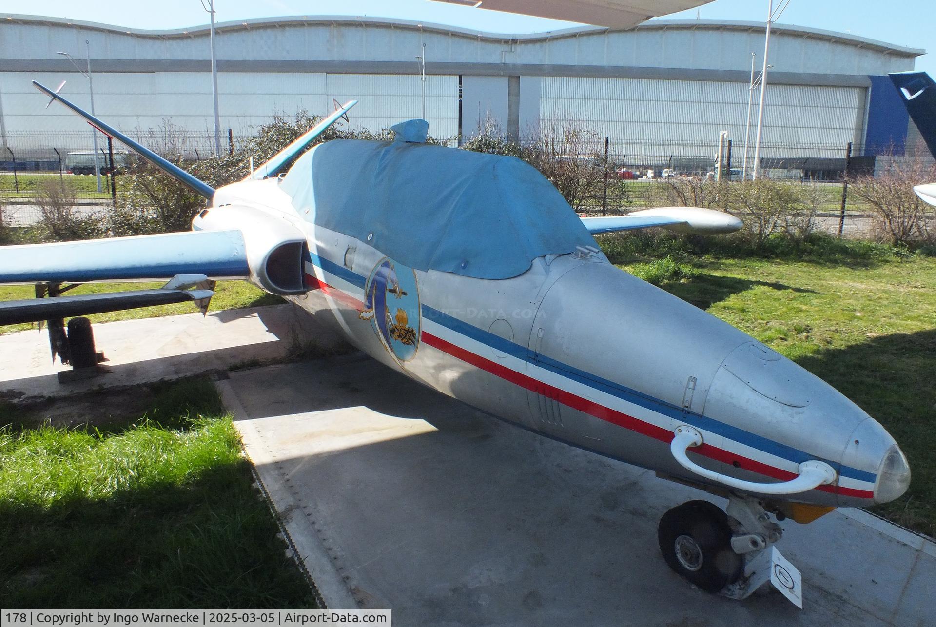 178, Fouga CM-170 Magister C/N 178, Fouga CM.170 Magister at the Ailes Anciennes Toulouse Museum, Blagnac