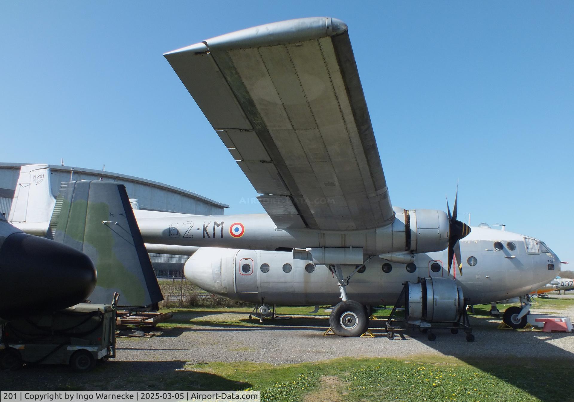 201, Nord N-2501F Noratlas C/N 201, Nord N.2501F Noratlas at the Ailes Anciennes Toulouse Museum, Blagnac