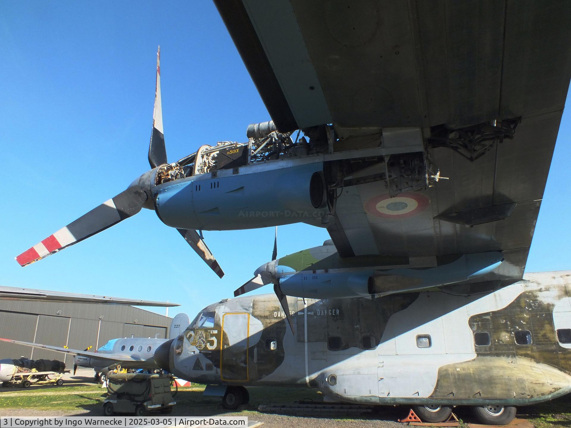 3, 1965 Breguet 941S C/N 3, Breguet 941S, (tailplanes dismounted) being restored at the Ailes Anciennes Toulouse Museum, Blagnac