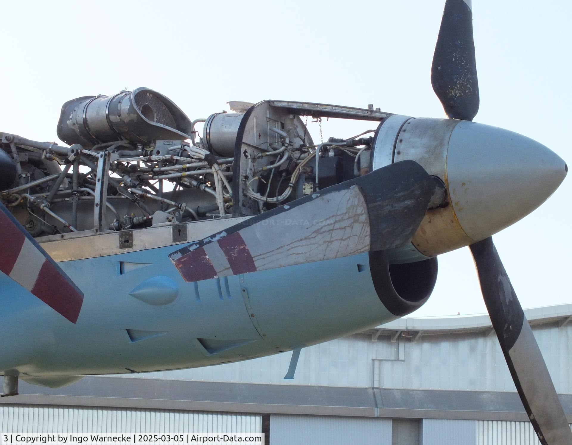 3, 1965 Breguet 941S C/N 3, Breguet 941S, (tailplanes dismounted) being restored at the Ailes Anciennes Toulouse Museum, Blagnac