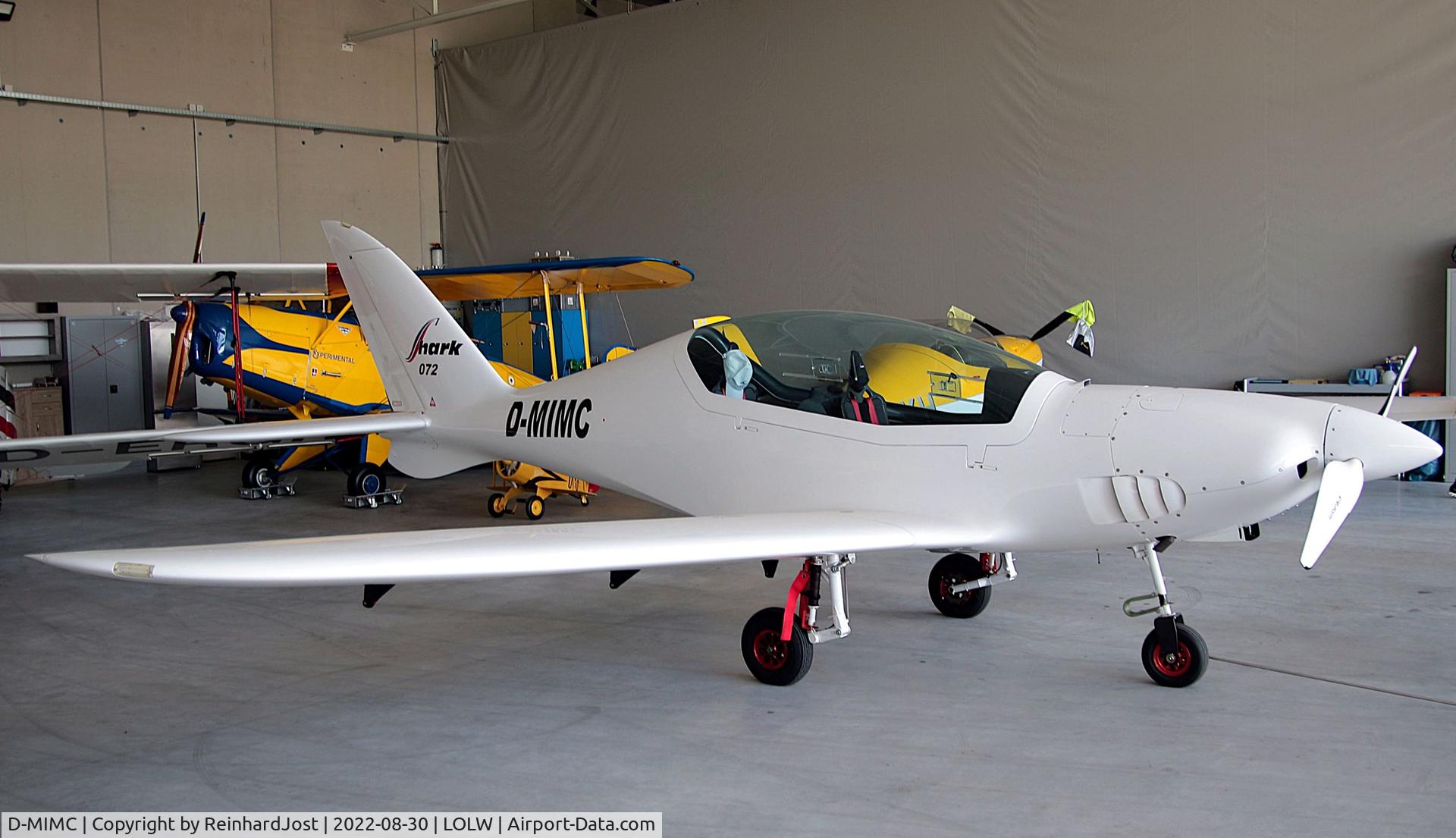 D-MIMC, 2019 Shark Aero Shark C/N 072, Shark, build 2019, with minimal painting at Wels, Austria