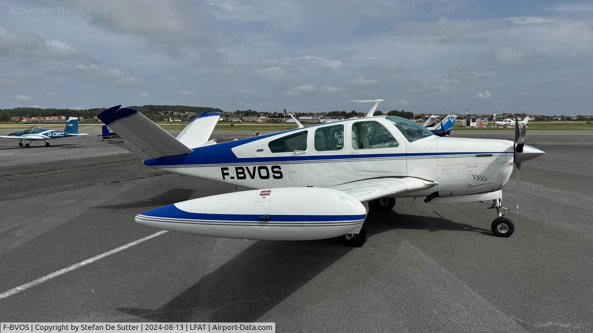 F-BVOS, 1971 Beech V35B Bonanza C/N D-9286, Le Touquet