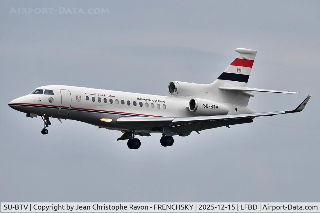 SU-BTV, 2015 Dassault Falcon 7X C/N 246, Egypt - Government
