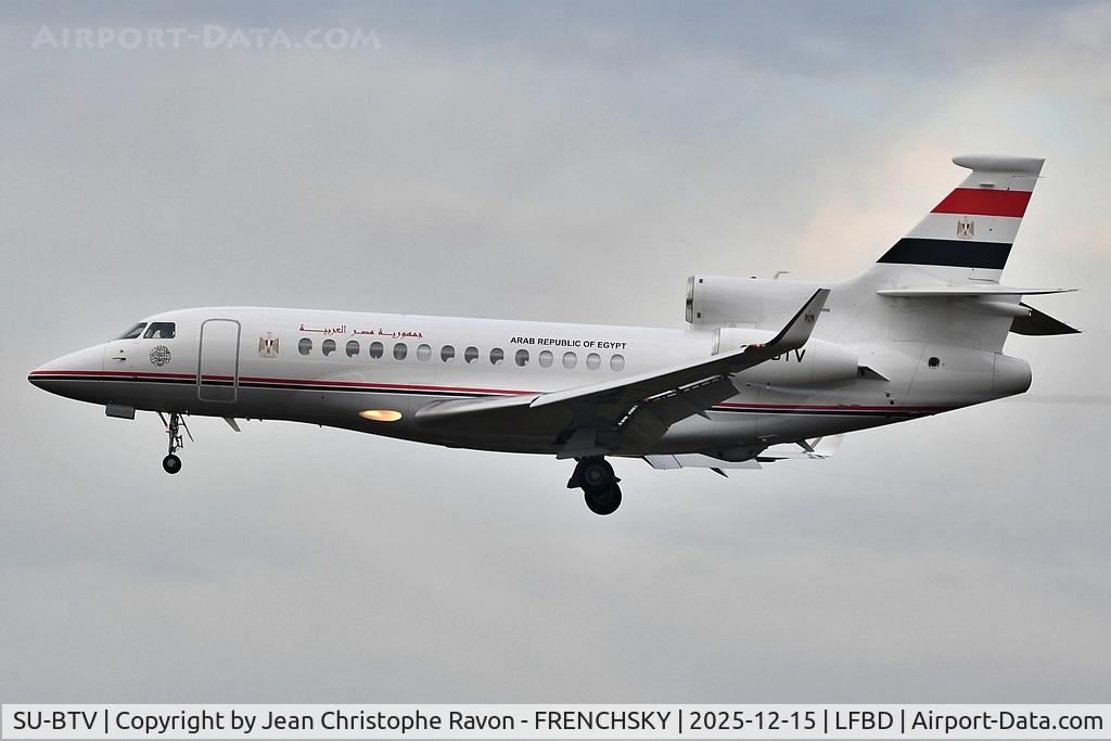 SU-BTV, 2015 Dassault Falcon 7X C/N 246, Egypt - Government