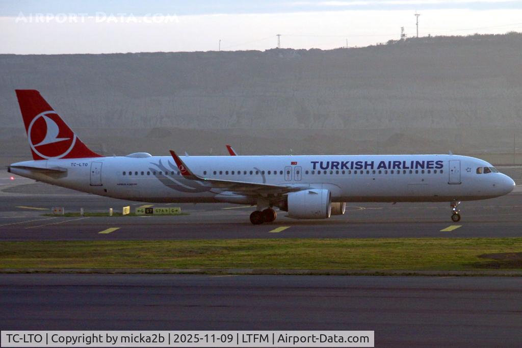 TC-LTO, 2022 Airbus A321-271NX C/N 10947, Taxiing