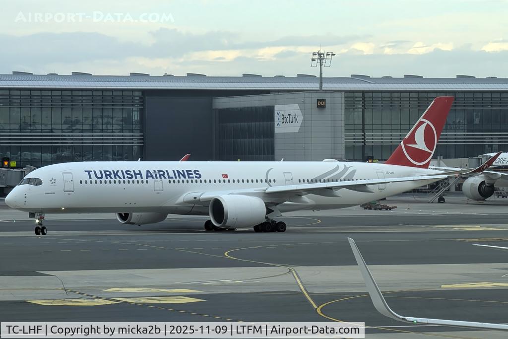 TC-LHF, 2025 Airbus A350-941 C/N 734, Taxiing