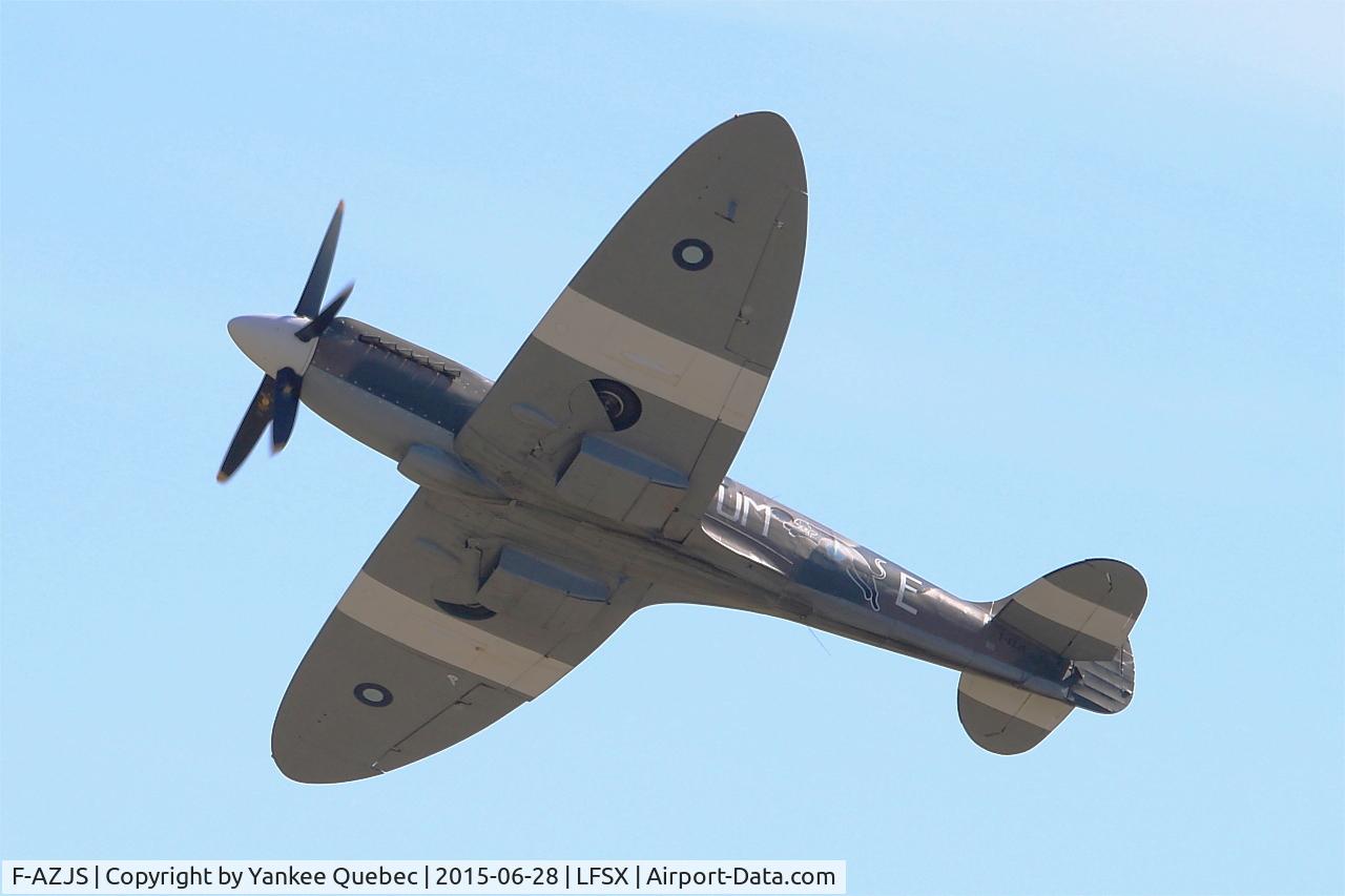 F-AZJS, 1944 Supermarine 389 Spitfire PR.XIX C/N 6S/585110, Supermarine 389 Spitfire PR.XIX, On display, Luxeuil-St Sauveur Air Base 116 (LFSX)