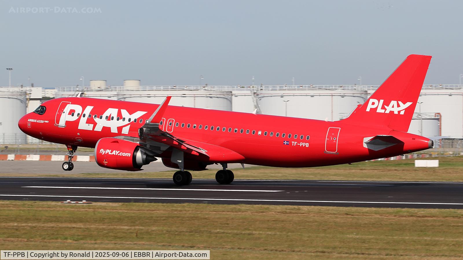 TF-PPB, 2020 Airbus A320-251N C/N 10134, at ebbr