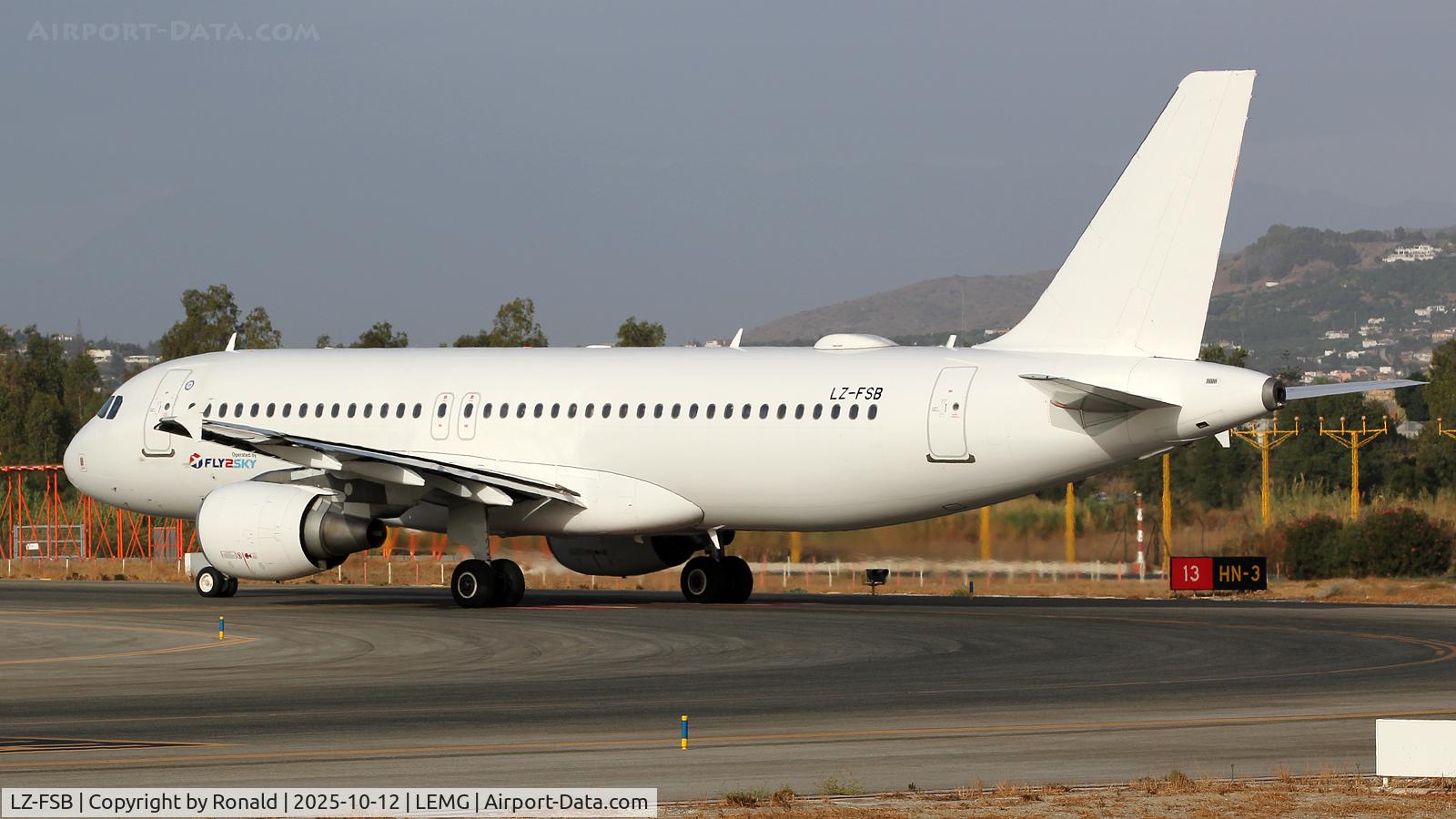 LZ-FSB, 2007 Airbus A320-214 C/N 3055, at agp