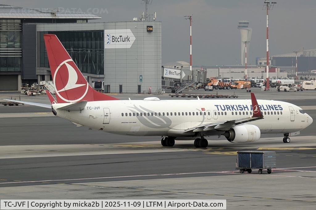 TC-JVF, 2014 Boeing 737-8F2 C/N 42008/4934, Taxiing