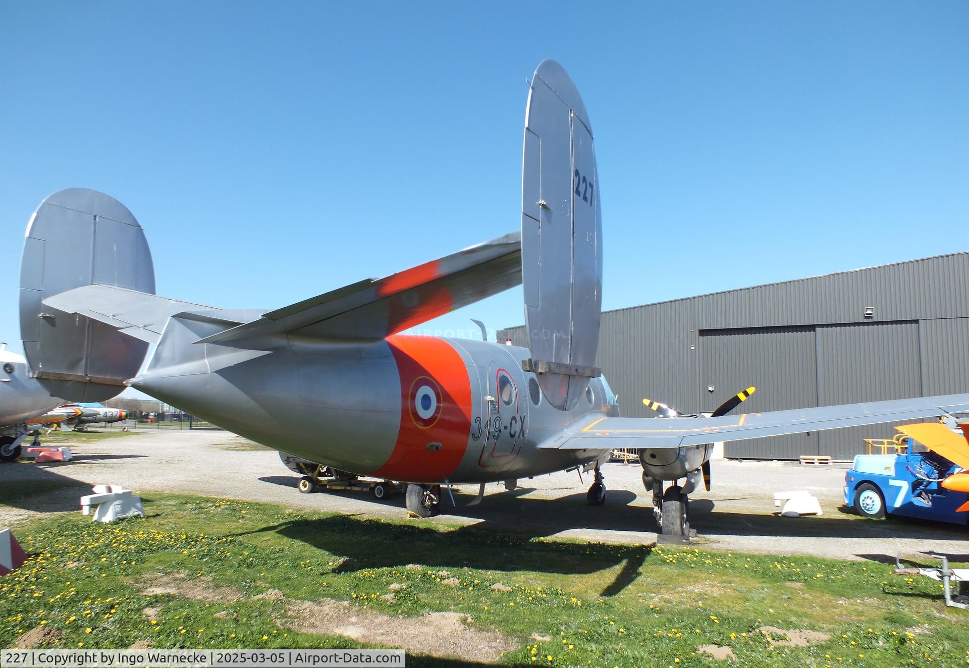 227, Dassault MD-312 Flamant C/N 227, Dassault MD.312 Flamant at the Ailes Anciennes Toulouse Museum, Blagnac
