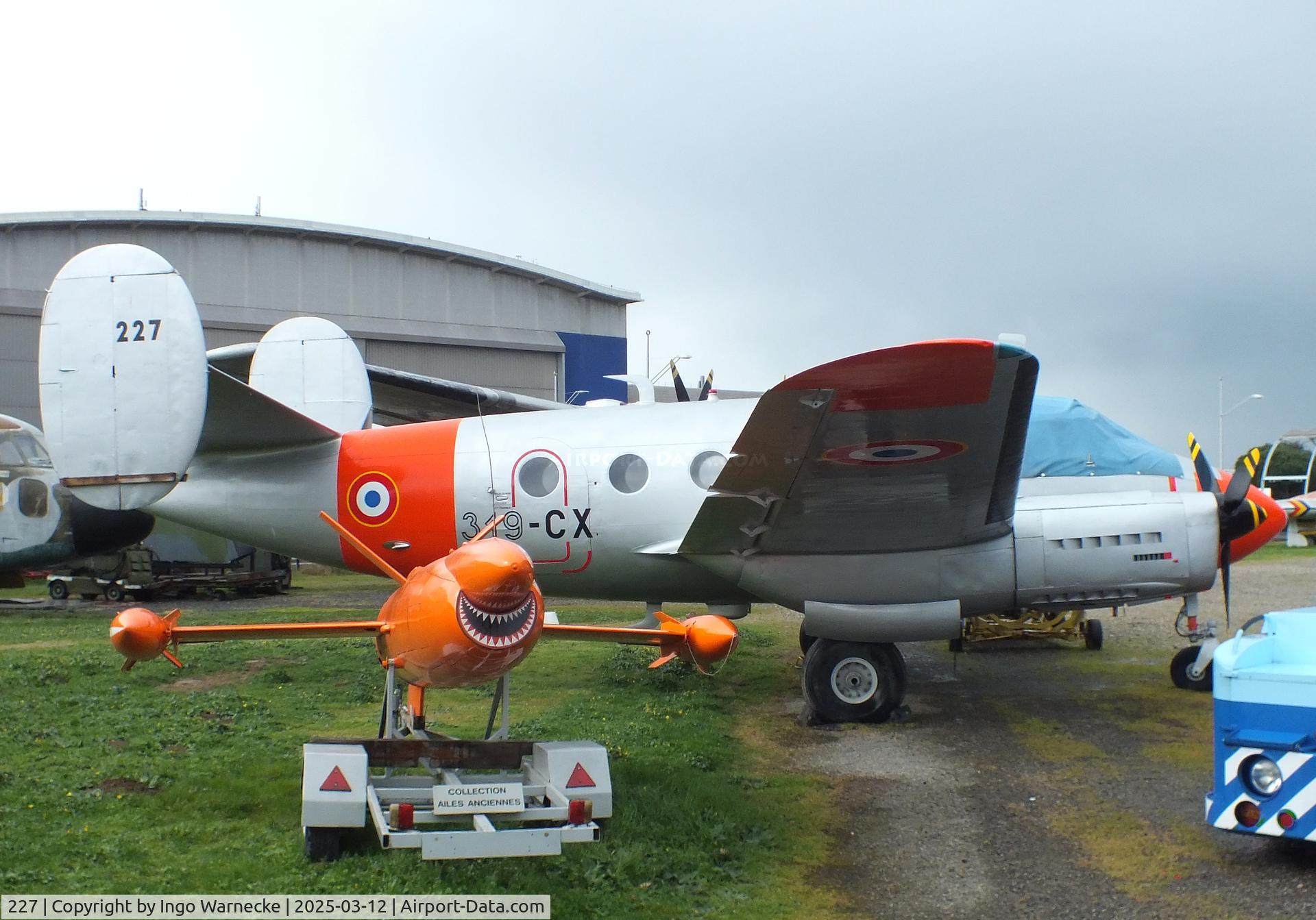 227, Dassault MD-312 Flamant C/N 227, Dassault MD.312 Flamant at the Ailes Anciennes Toulouse Museum, Blagnac