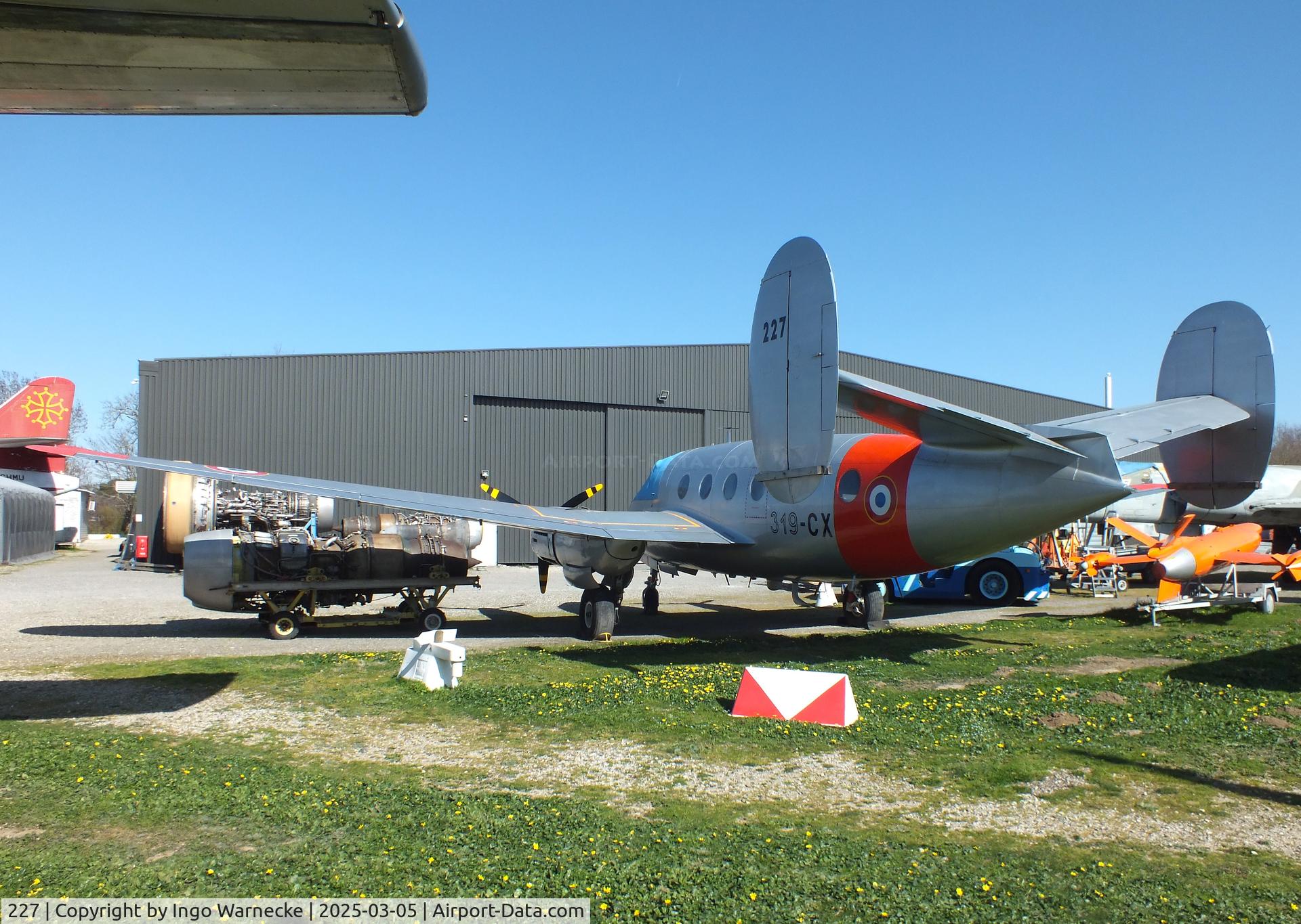227, Dassault MD-312 Flamant C/N 227, Dassault MD.312 Flamant at the Ailes Anciennes Toulouse Museum, Blagnac