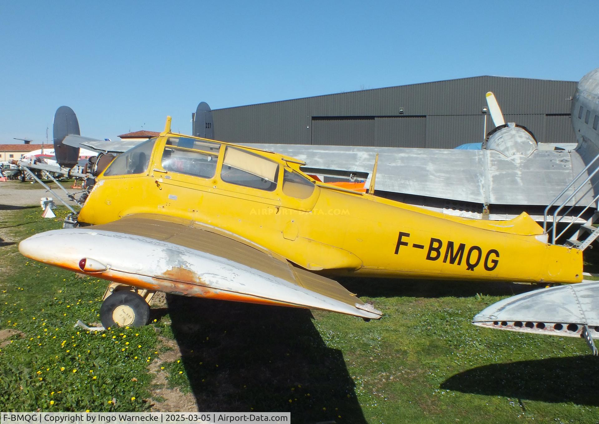 F-BMQG, Morane-Saulnier MS-733 Alcyon C/N 101, Morane-Saulnier MS.733 Alcyon (minus engine/tail) being restored at the Ailes Anciennes Toulouse Museum, Blagnac