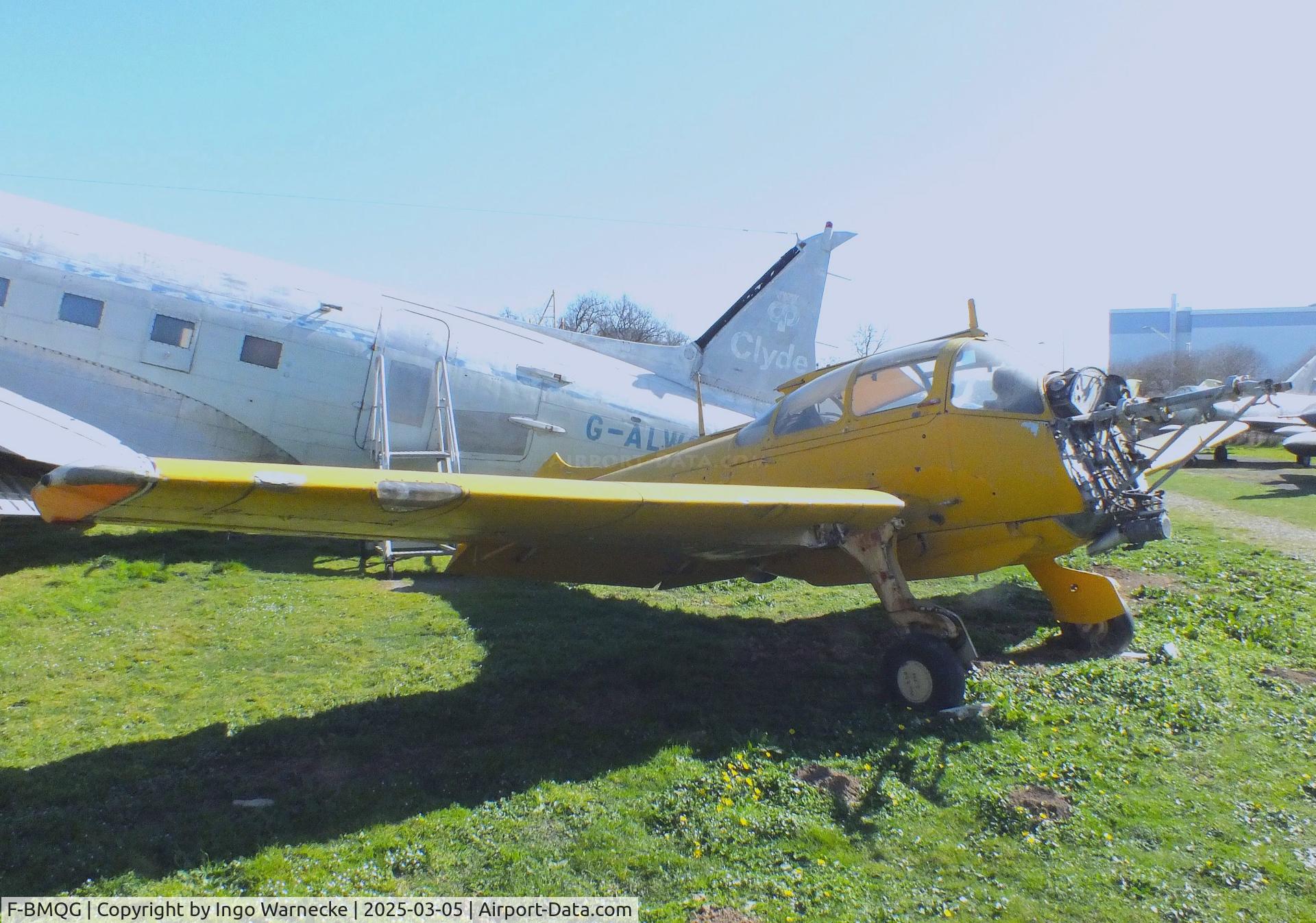 F-BMQG, Morane-Saulnier MS-733 Alcyon C/N 101, Morane-Saulnier MS.733 Alcyon (minus engine/tail) being restored at the Ailes Anciennes Toulouse Museum, Blagnac