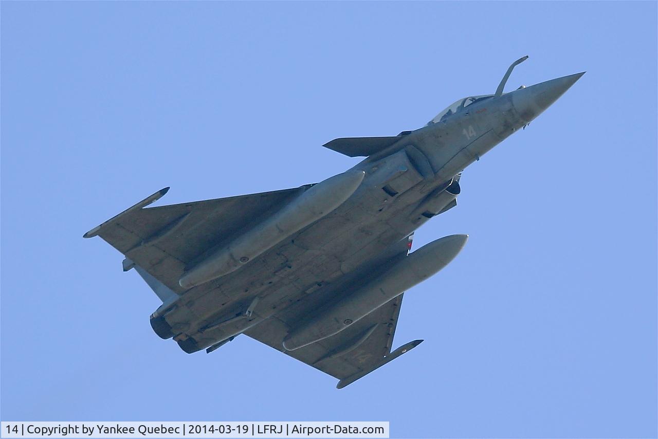 14, Dassault Rafale M C/N 14, Dassault Rafale M, Landivisiau Naval Air Base (LFRJ-LDV)