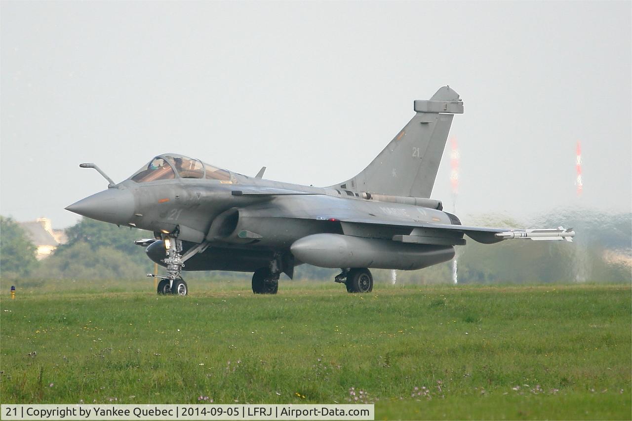 21, Dassault Rafale M C/N 21, Dassault Rafale M, Landivisiau Naval Air Base (LFRJ-LDV)