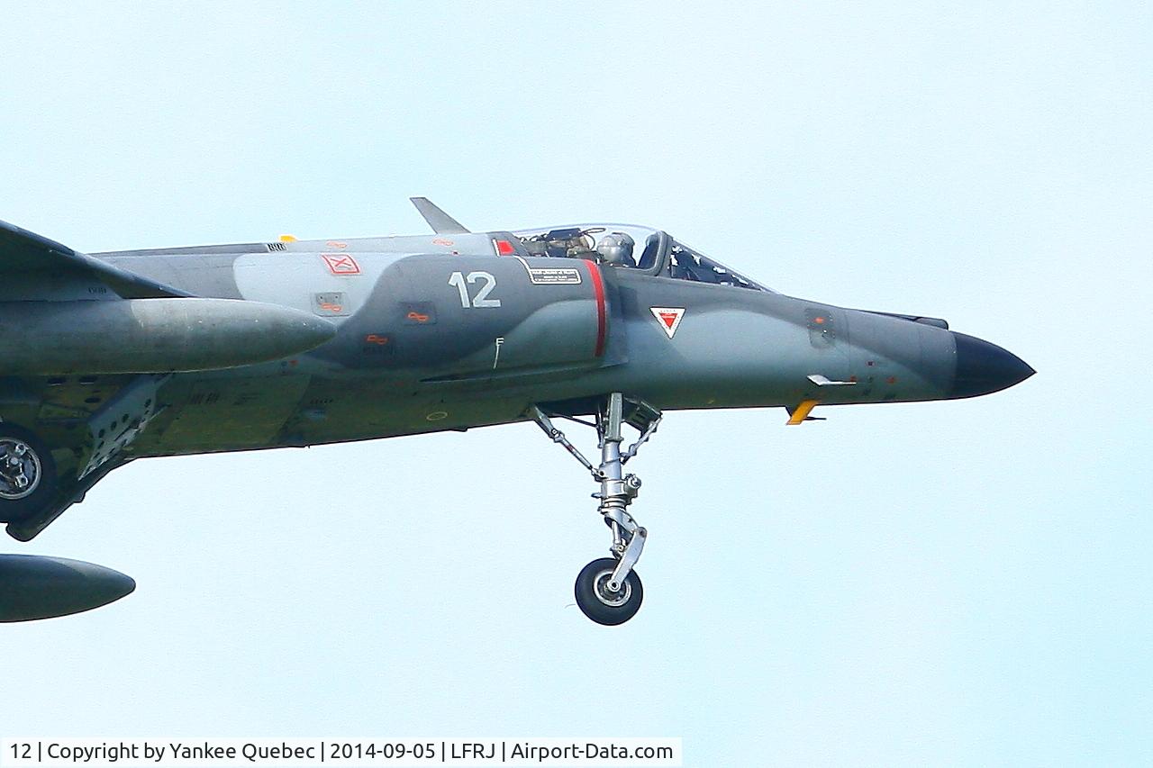 12, 1979 Dassault Super Etendard C/N 12, Dassault Super Etendard MER, Landivisiau Naval Air Base (LFRJ-LDV)