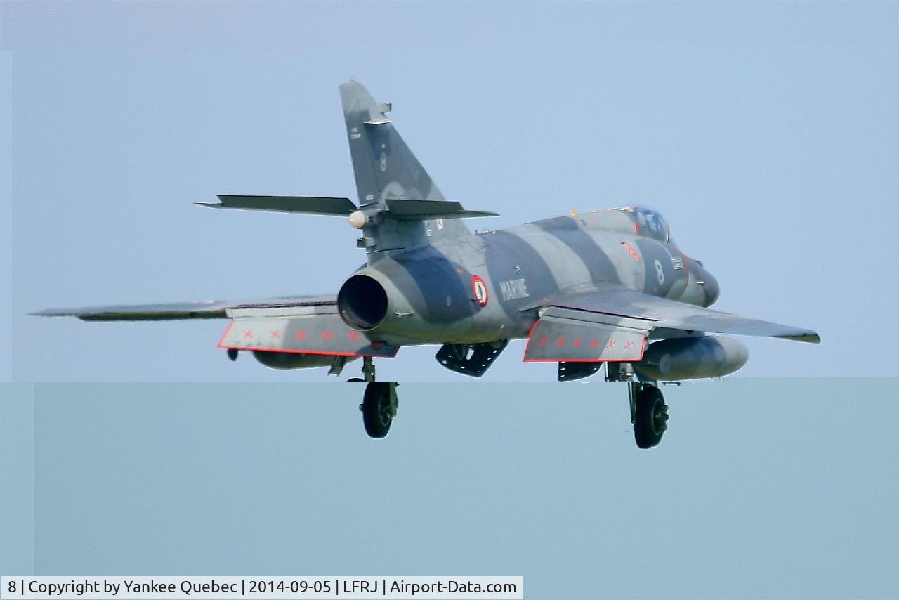 8, Dassault Super Etendard C/N 8, Dassault Super Etendard MER, Landivisiau Naval Air Base (LFRJ-LDV)