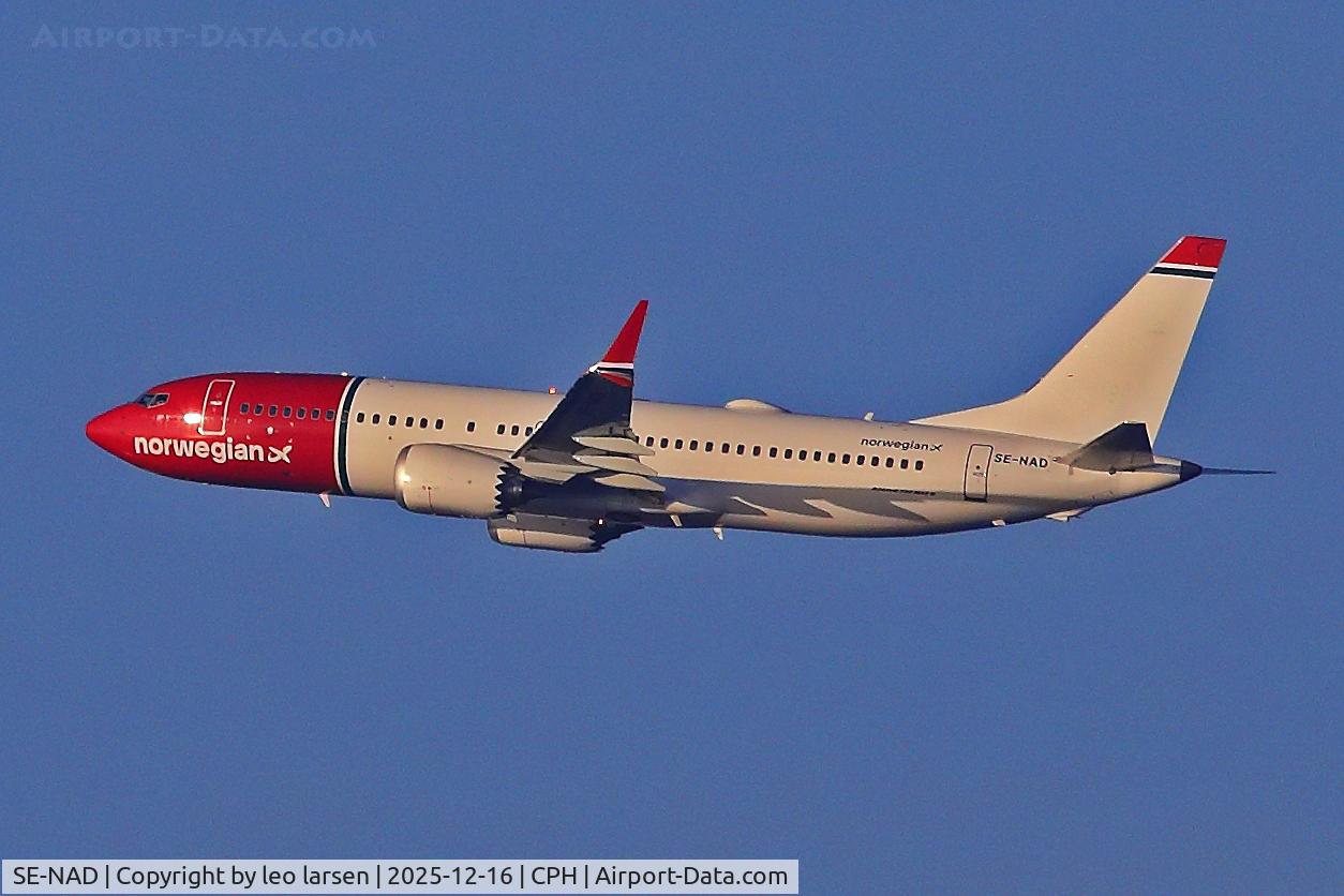 SE-NAD, 2025 Boeing B-737 -8 Max C/N 63977, Copenhagen 16.12.2025