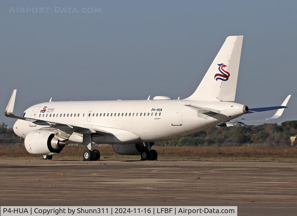 P4-HUA, 2021 Airbus A319-153N (CJ) C/N 10673, Parked for a new owner...