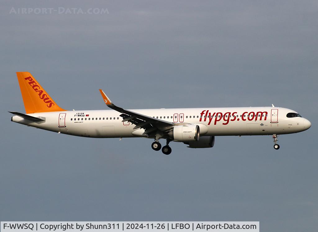 F-WWSQ, 2024 Airbus A321-251NX C/N 12124, C/n 12124 - To be TC-RFK