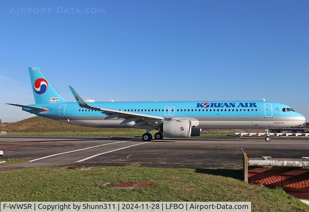 F-WWSR, 2024 Airbus A321-272NX C/N 12134, C/n 12134 - To be HL8591
