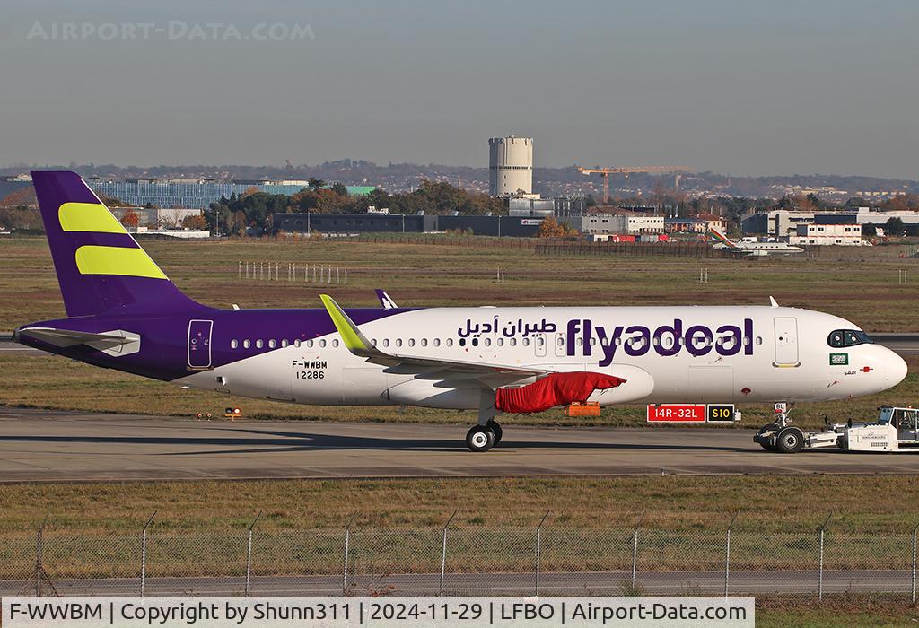 F-WWBM, 2024 Airbus A320-251N C/N 12286, C/n 12286 - To be HZ-FBL