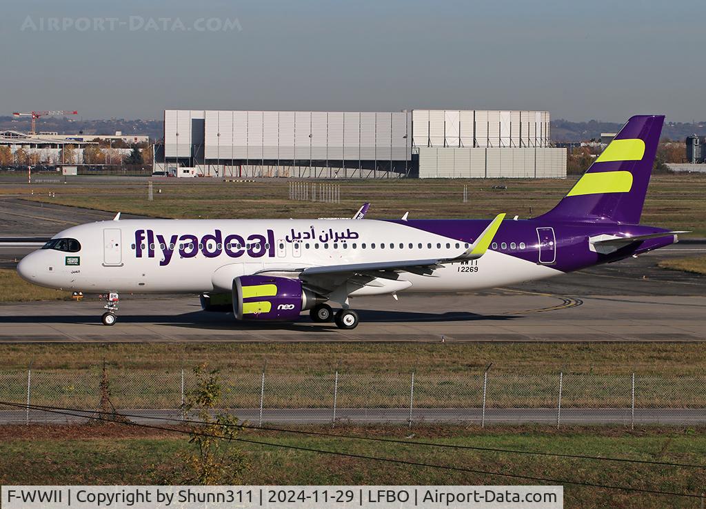 F-WWII, 2024 Airbus A320-251N C/N 12269, C/n 12269 - To be HZ-FBK