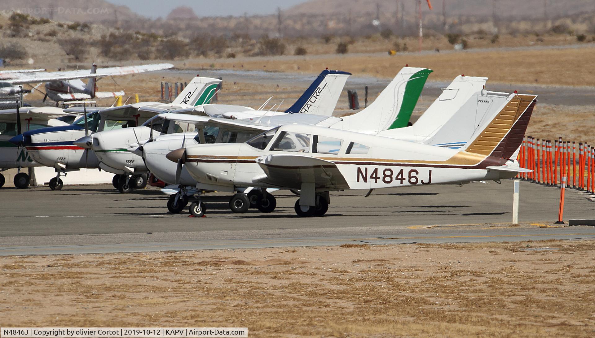 N4846J, 1968 Piper PA-28R-180 Cherokee Arrow C/N 28R-30610, Apple Valley airshow 2019