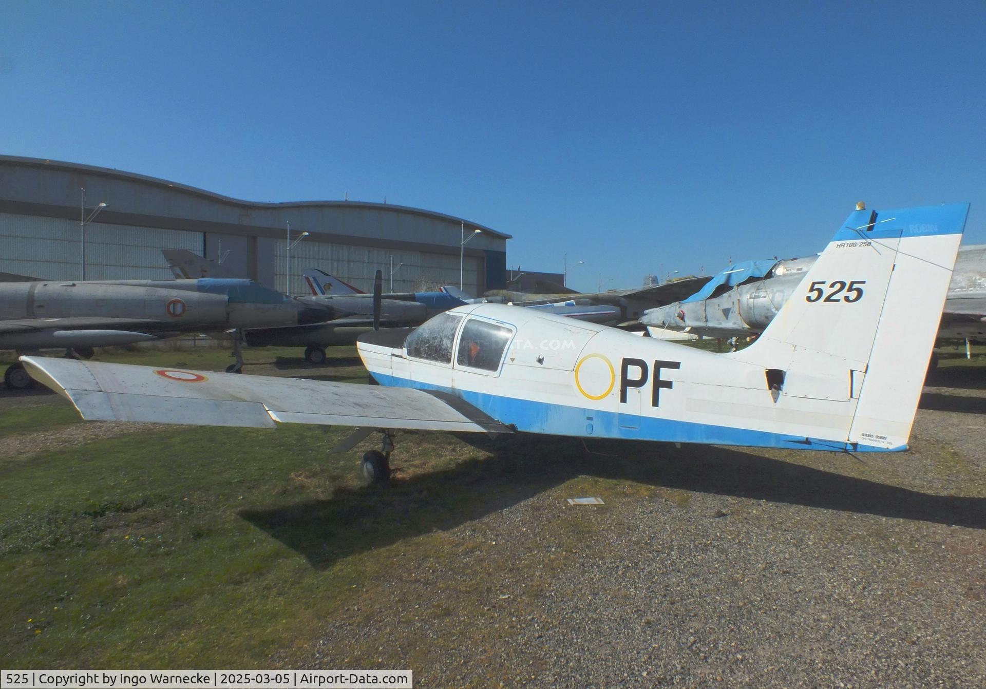 525, Robin HR-100-250TR President C/N 525, Robin HR.100-250TR President (minus horizontal tailplanes) at the Ailes Anciennes Toulouse Museum, Blagnac