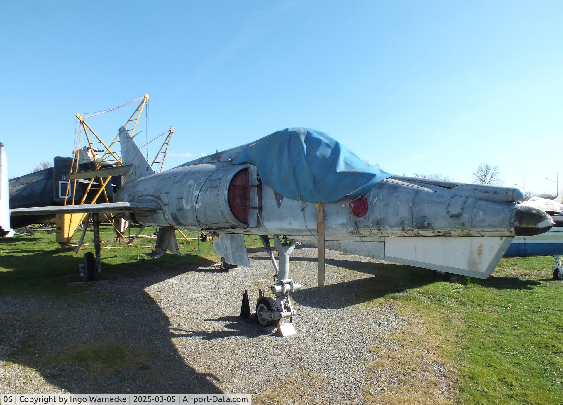 06, Dassault Etendard IV.M C/N 06, Dassault Etendard IV M at the Ailes Anciennes Toulouse Museum, Blagnac