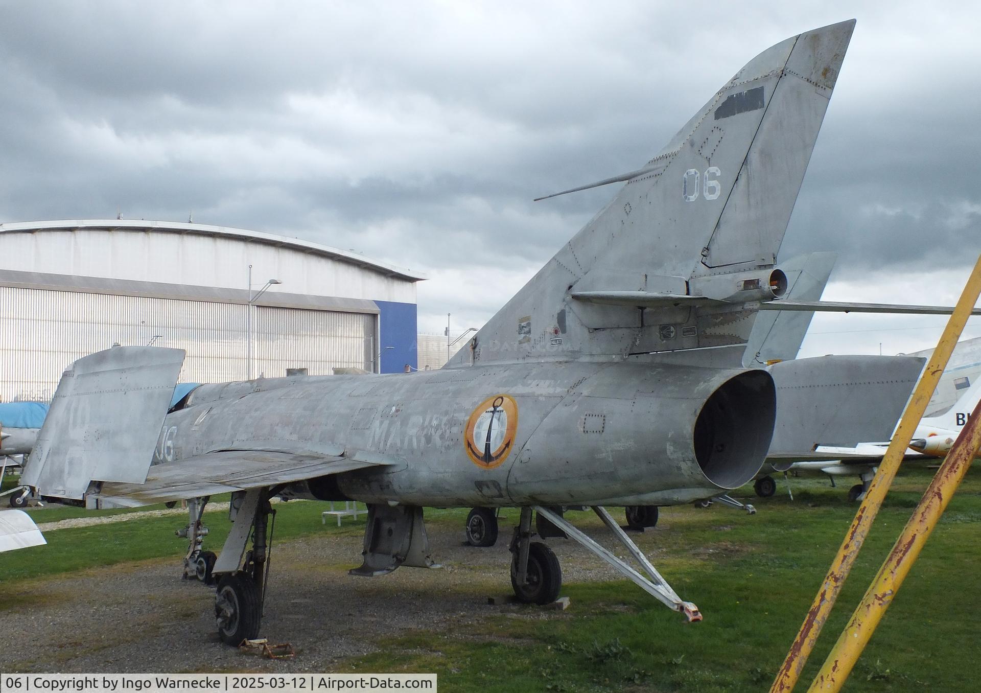 06, Dassault Etendard IV.M C/N 06, Dassault Etendard IV M at the Ailes Anciennes Toulouse Museum, Blagnac