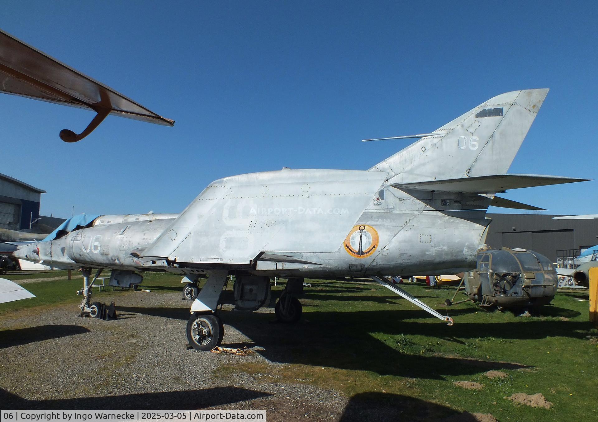 06, Dassault Etendard IV.M C/N 06, Dassault Etendard IV M at the Ailes Anciennes Toulouse Museum, Blagnac