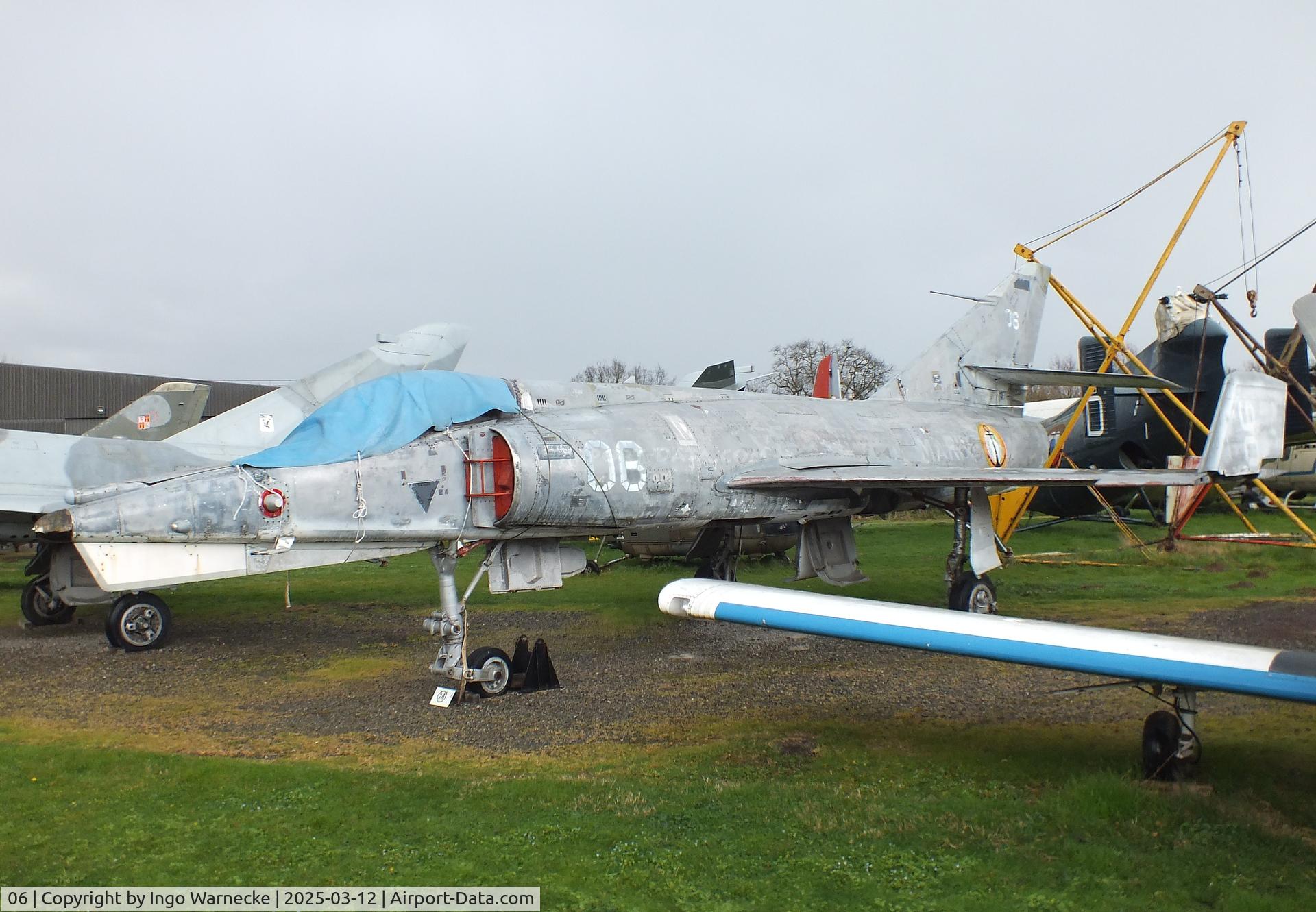 06, Dassault Etendard IV.M C/N 06, Dassault Etendard IV M at the Ailes Anciennes Toulouse Museum, Blagnac