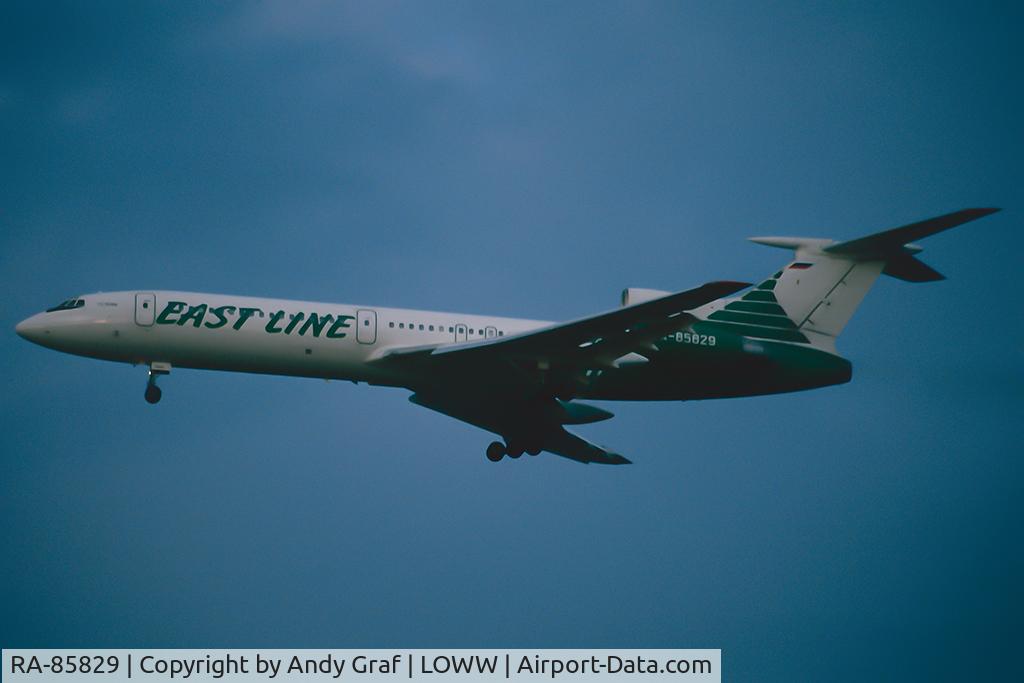 RA-85829, 1987 Tupolev Tu-154M C/N 87A755, Eastline TU154M