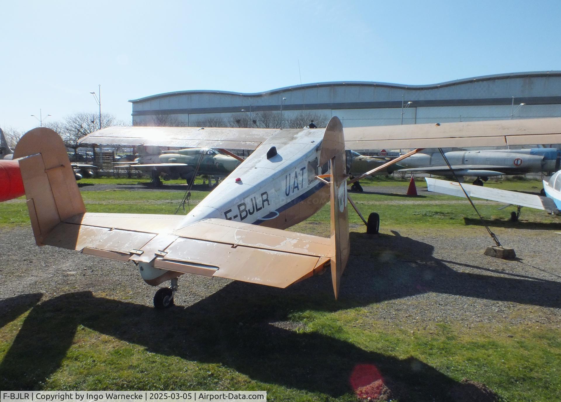 F-BJLR, Max Holste MH-1521C Broussard C/N 139M, Max Holste MH.1521C Broussard at the Ailes Anciennes Toulouse Museum, Blagnac