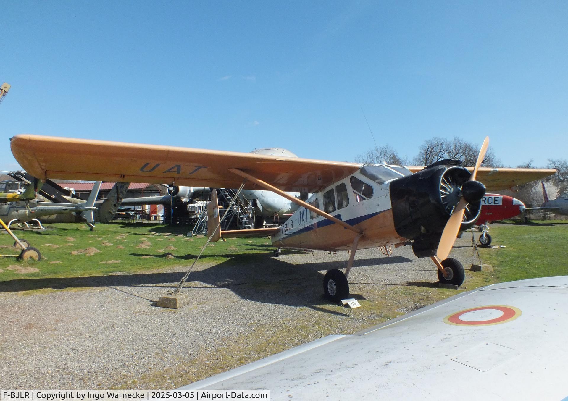 F-BJLR, Max Holste MH-1521C Broussard C/N 139M, Max Holste MH.1521C Broussard at the Ailes Anciennes Toulouse Museum, Blagnac