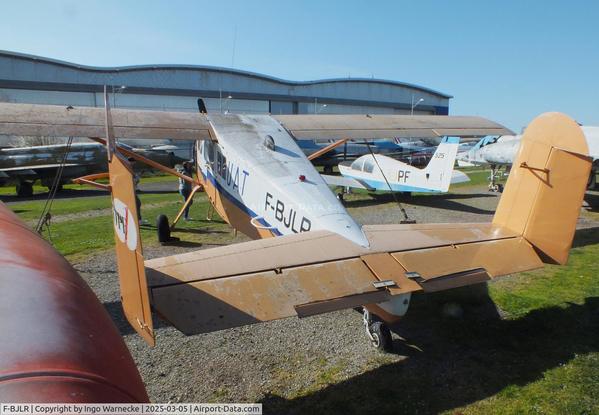 F-BJLR, Max Holste MH-1521C Broussard C/N 139M, Max Holste MH.1521C Broussard at the Ailes Anciennes Toulouse Museum, Blagnac