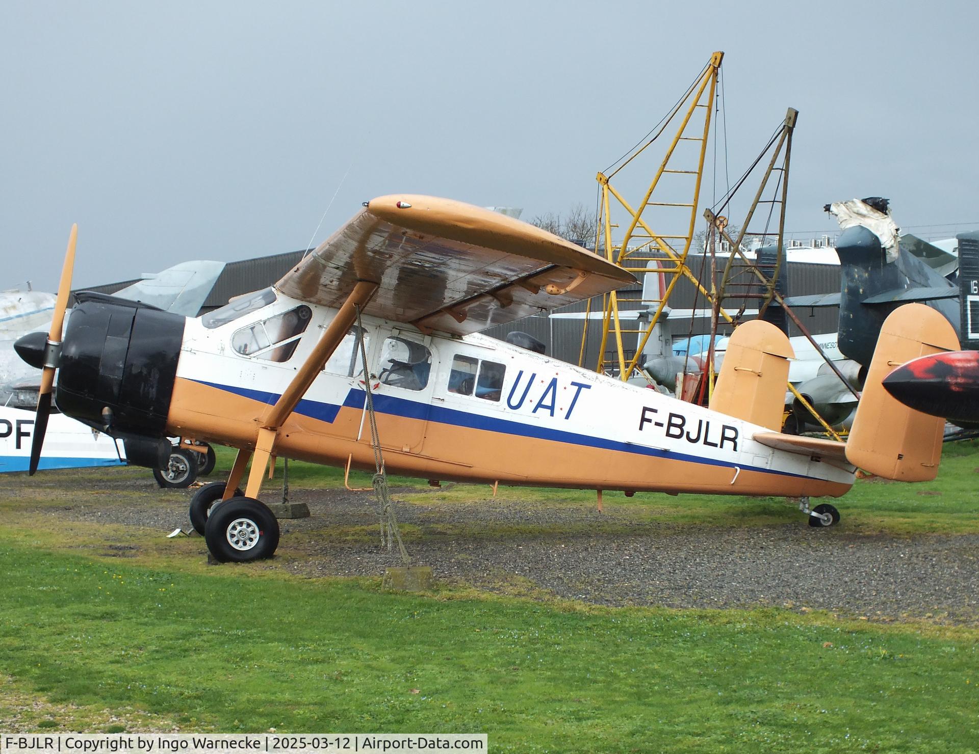 F-BJLR, Max Holste MH-1521C Broussard C/N 139M, Max Holste MH.1521C Broussard at the Ailes Anciennes Toulouse Museum, Blagnac