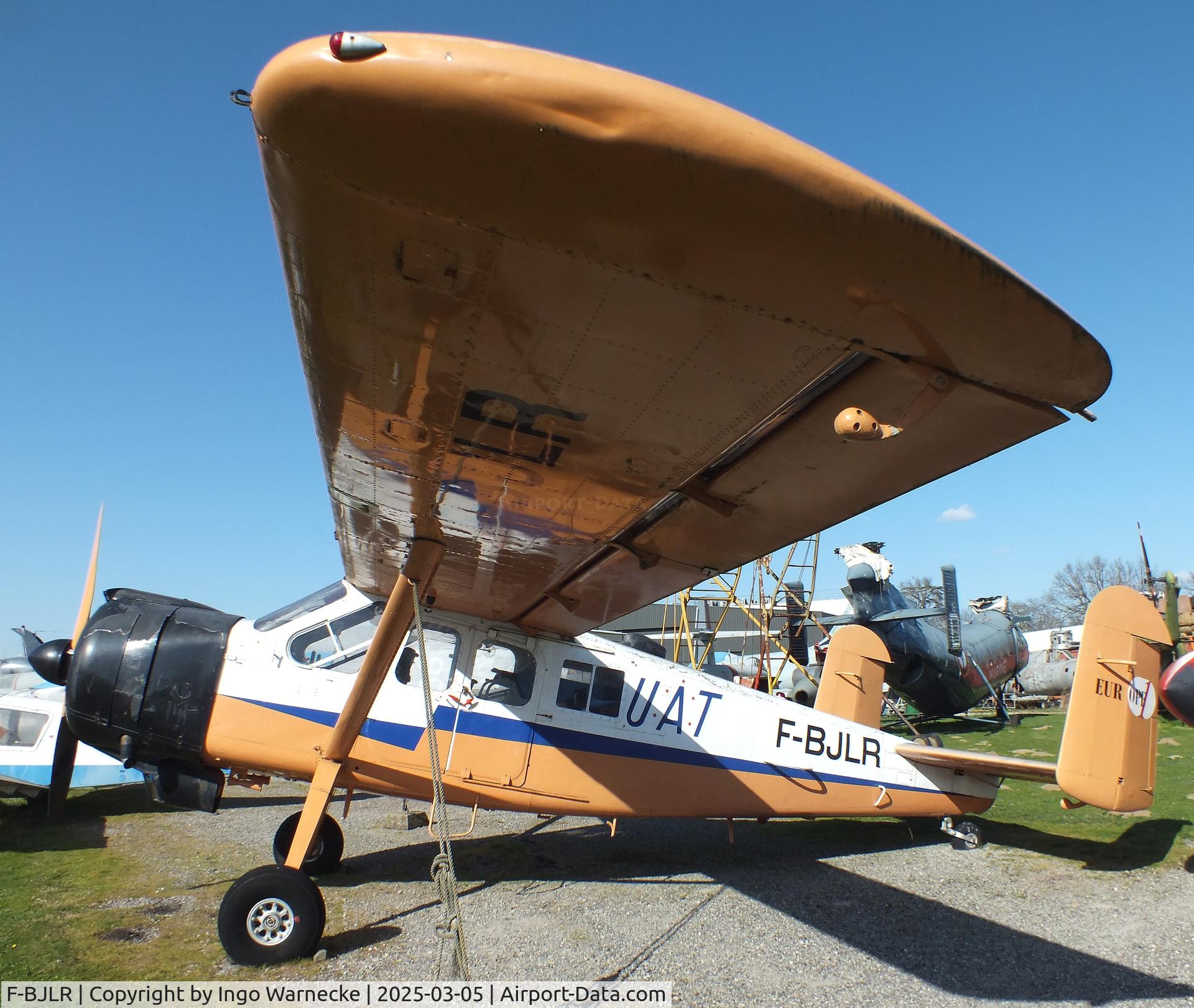 F-BJLR, Max Holste MH-1521C Broussard C/N 139M, Max Holste MH.1521C Broussard at the Ailes Anciennes Toulouse Museum, Blagnac