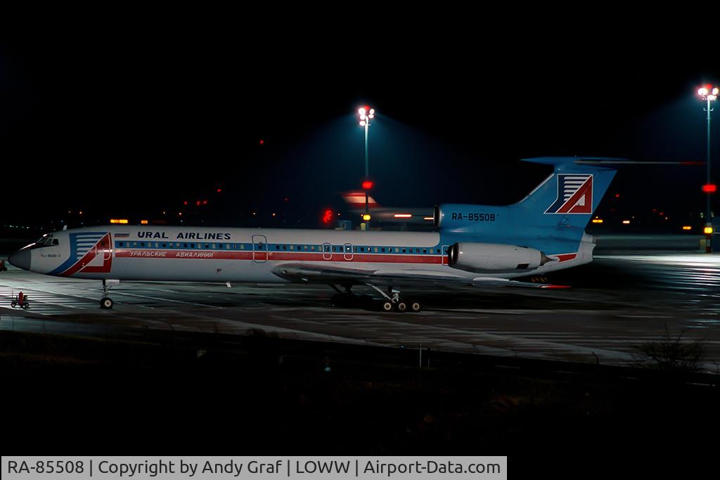 RA-85508, Tupolev Tu-154-B2 C/N 81A-508, Ural Airlines TU154B2